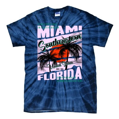 Miami Sunshine Florida Tie-Dye T-Shirt