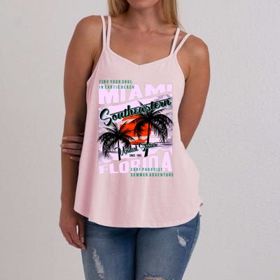 Miami Sunshine Florida Women's Strappy Tank