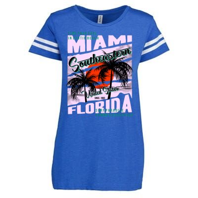 Miami Sunshine Florida Enza Ladies Jersey Football T-Shirt