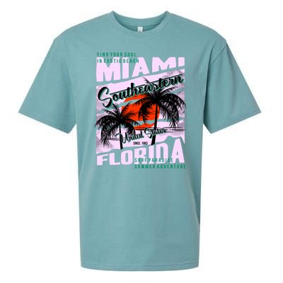 Miami Sunshine Florida Sueded Cloud Jersey T-Shirt