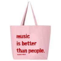 Music Is Better Than People Kanye’S Diary 25L Jumbo Tote