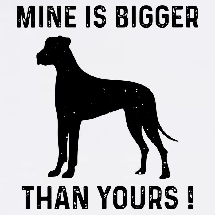 Mine Is Bigger Than Yours Fun Great Dane Dog German Mastiff Bucket Hat