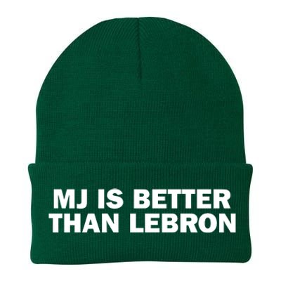 Mj Is Better Than L.E.B.R.O.N Knit Cap Winter Beanie