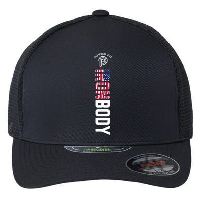 Murph Iron Body Amarilllo American Flag Flexfit Unipanel Trucker Cap