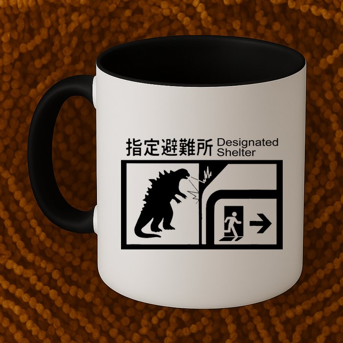 Monsterverse In Case Of Attack Mug