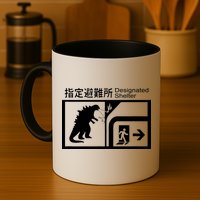 Monsterverse In Case Of Attack Mug
