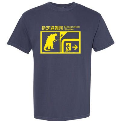 Monsterverse In Case Of Attack Garment-Dyed Heavyweight T-Shirt