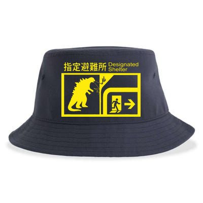 Monsterverse In Case Of Attack Sustainable Bucket Hat