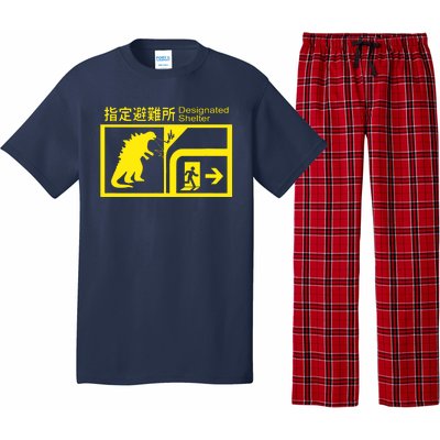 Monsterverse In Case Of Attack Pajama Set