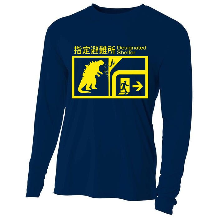 Monsterverse In Case Of Attack Cooling Performance Long Sleeve Crew