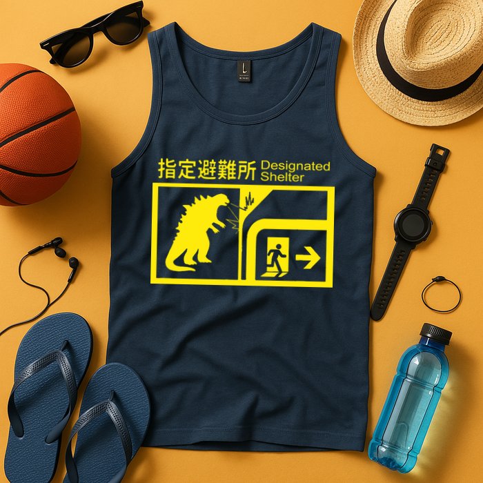 Monsterverse In Case Of Attack Tank Top