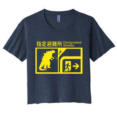 Monsterverse In Case Of Attack Crop Top