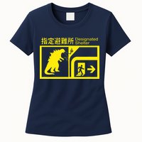 Monsterverse In Case Of Attack Womens T-Shirt