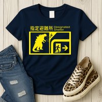 Monsterverse In Case Of Attack Womens T-Shirt