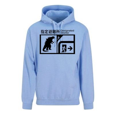 Monsterverse In Case Of Attack Unisex Surf Hoodie