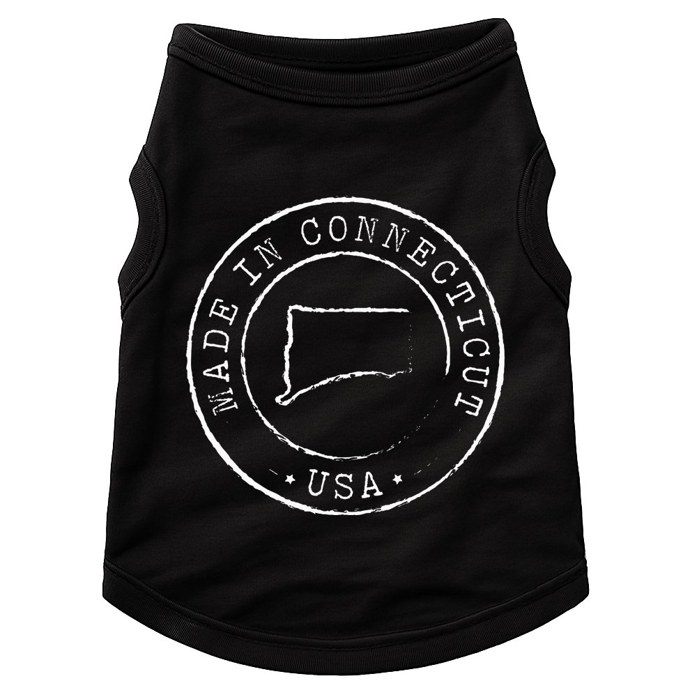 Made In Connecticut State Pride Ct Doggie Tank