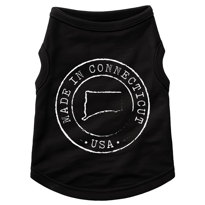 Made In Connecticut State Pride Ct Doggie Tank