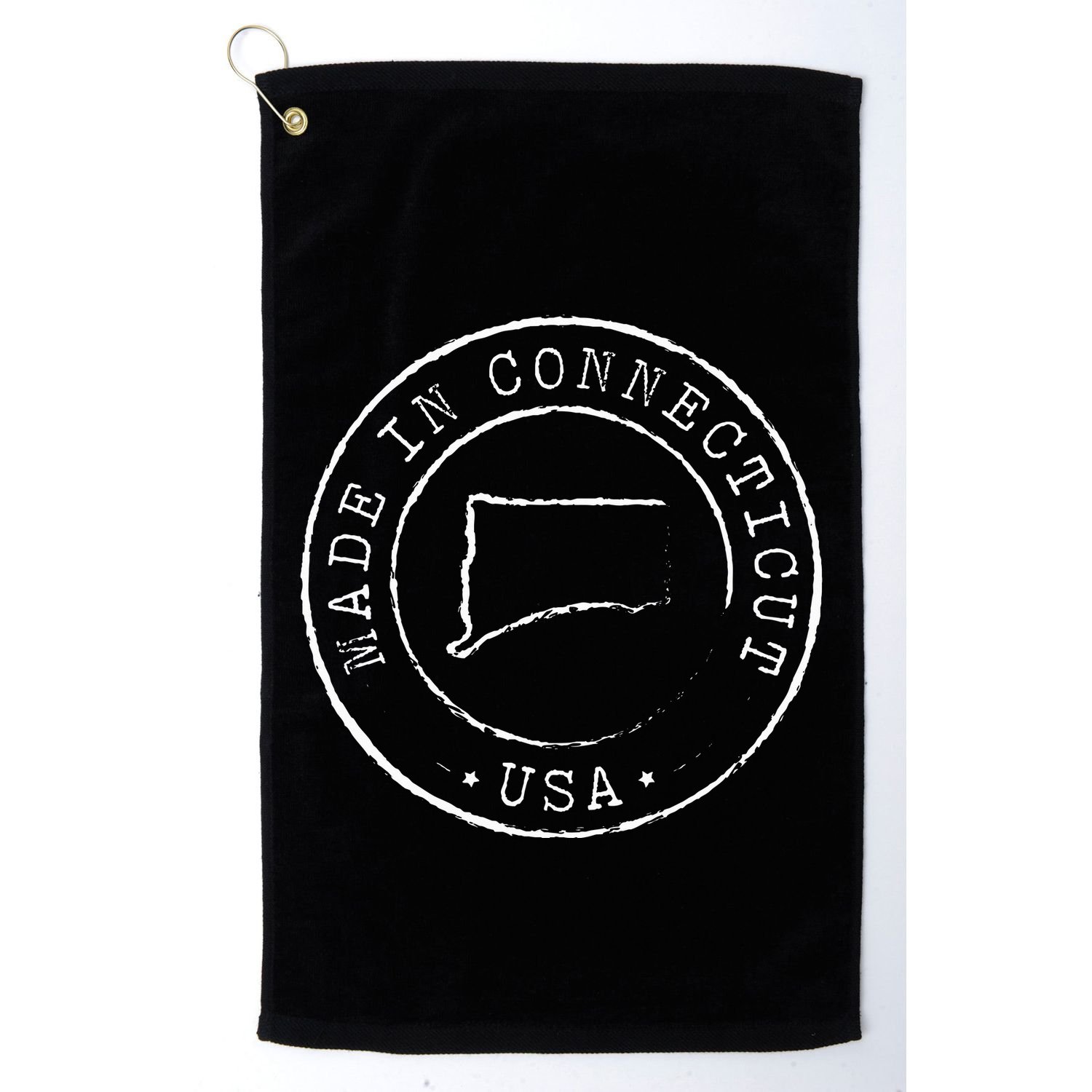 Made In Connecticut State Pride Ct Golf Towel
