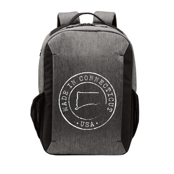 Made In Connecticut State Pride Ct Vector Backpack