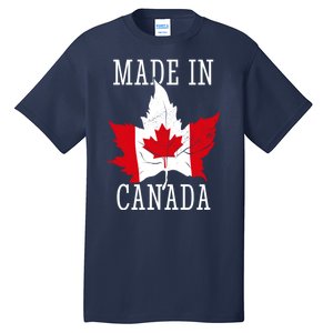 Made In Canada Funny Canadian Tall T-Shirt