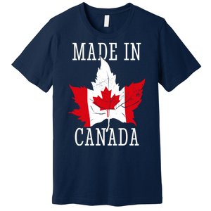 Made In Canada Funny Canadian Premium T-Shirt