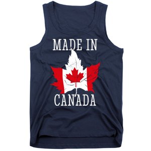 Made In Canada Funny Canadian Tank Top