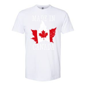 Made In Canada Funny Canadian Softstyle CVC T-Shirt