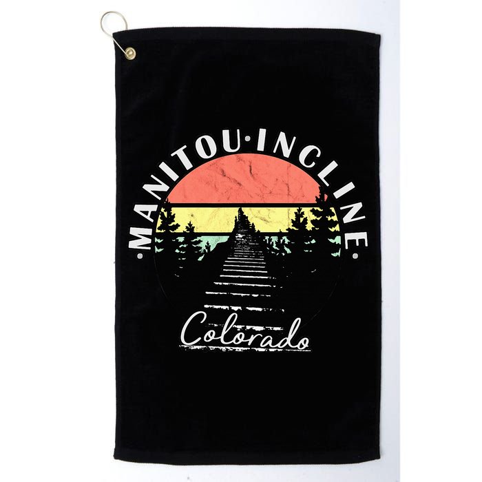 Manitou Incline Colorado Springs Golf Towel
