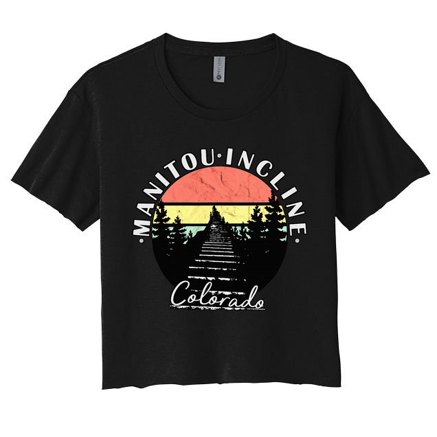 Manitou Incline Colorado Springs Crop Top