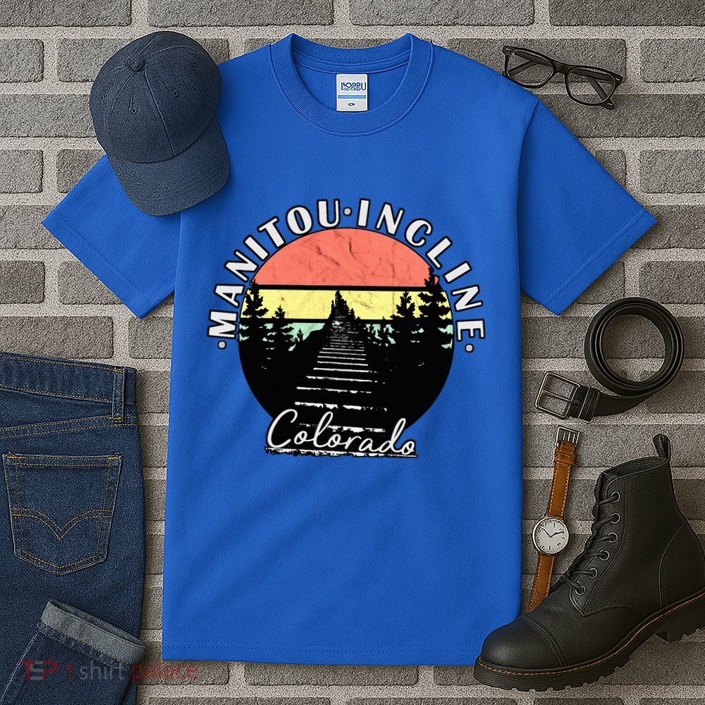 Manitou Incline Colorado Springs Tall T-Shirt