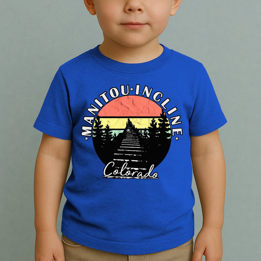 Manitou Incline Colorado Springs Toddler T-Shirt