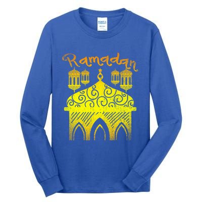 Muslim Islamic Celebration Karim Fasting Islam Ramadan Gift Tall Long Sleeve T-Shirt