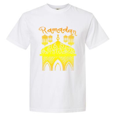 Muslim Islamic Celebration Karim Fasting Islam Ramadan Gift Garment-Dyed Heavyweight T-Shirt