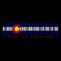 Made In Colorado Barcode Flag Apron