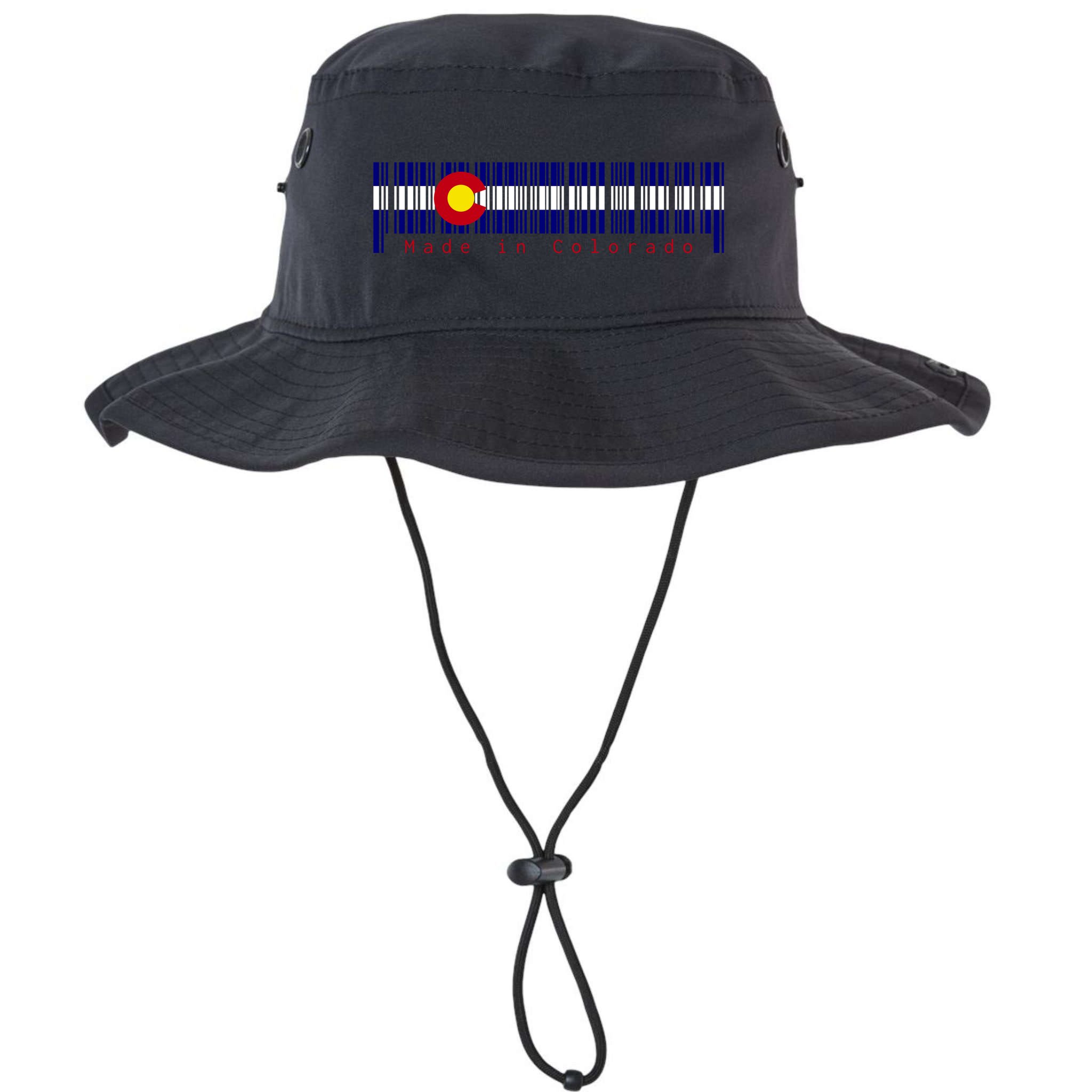 Made In Colorado Barcode Flag Bucket Hat