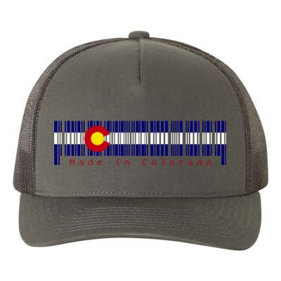 Made In Colorado Barcode Flag Yupoong Adult 5-Panel Trucker Hat