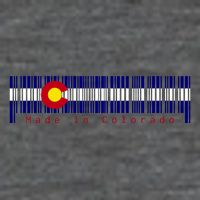 Made In Colorado Barcode Flag Kids T-Shirt