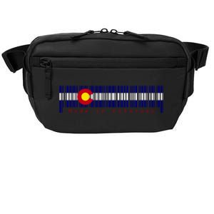 Made In Colorado Barcode Flag Crossbody Pack