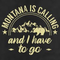 Montana Is Calling And I Have To Go Montana Lover Hat