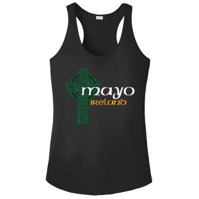 Mayo Ireland County Celtic Gaelic Football And Hurling Cute Gift Ladies PosiCharge Competitor Racerback Tank