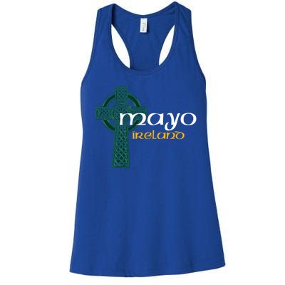 Mayo Ireland County Celtic Gaelic Football And Hurling Cute Gift Women's Racerback Tank