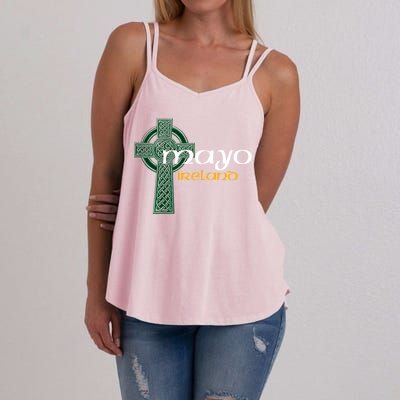 Mayo Ireland County Celtic Gaelic Football And Hurling Cute Gift Women's Strappy Tank