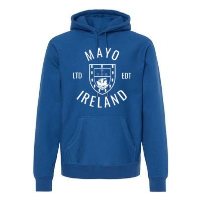 Mayo Ireland County Pride Gaelic Football And Hurling Gift Premium Hoodie