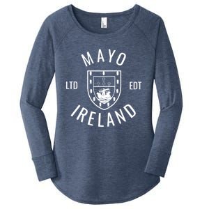 Mayo Ireland County Pride Gaelic Football And Hurling Gift Women's Perfect Tri Tunic Long Sleeve Shirt