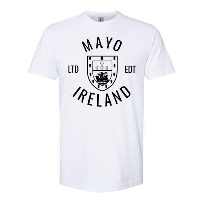 Mayo Ireland County Pride Gaelic Football And Hurling Gift Softstyle CVC T-Shirt