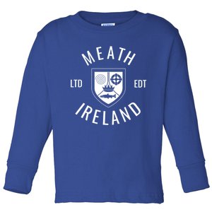 Meath Ireland County Pride Gaelic Football And Hurling Great Gift Toddler Long Sleeve Shirt