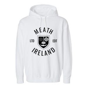 Meath Ireland County Pride Gaelic Football And Hurling Great Gift Garment-Dyed Fleece Hoodie