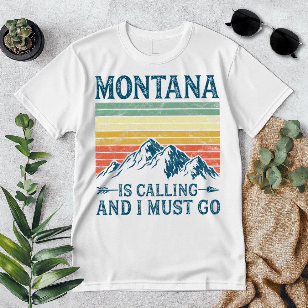 Montana Is Calling And I Must Go Premium T-Shirt