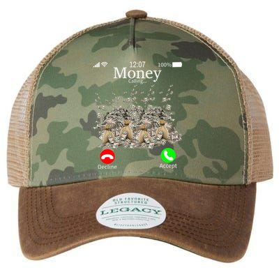 Money Is Calling Cash Funny Business Hustler Legacy Tie Dye Trucker Hat