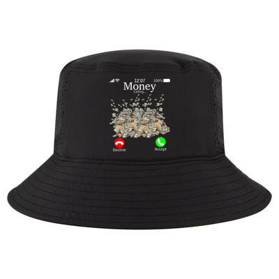 Money Is Calling Cash Funny Business Hustler Cool Comfort Performance Bucket Hat